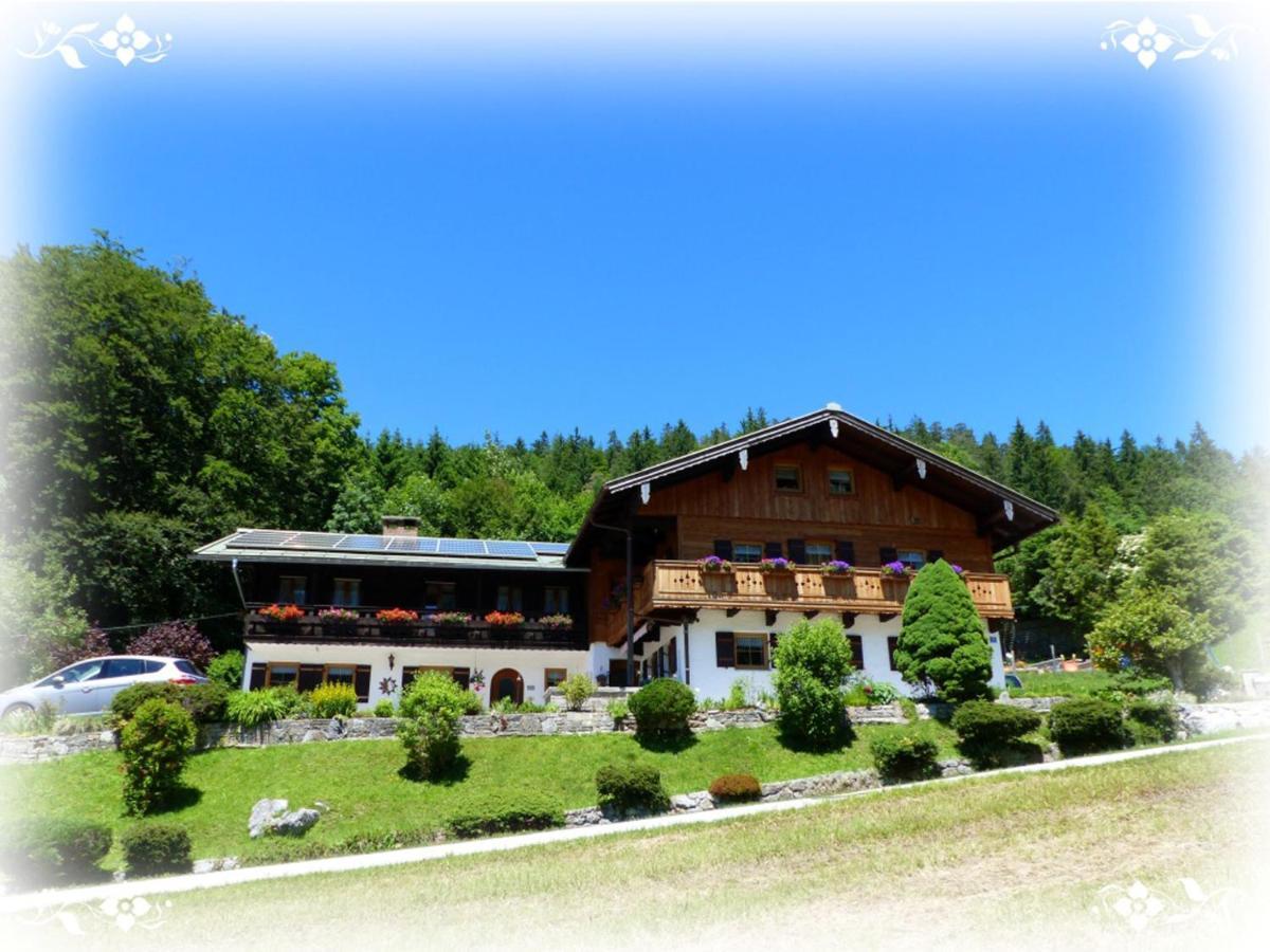 Ferienwohnung Haus Tauernblick Seidinger Berchtesgaden Exterior foto